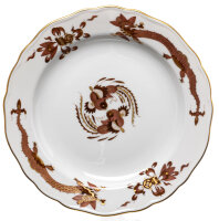 cake plate brown dragon pattern Meissen New Cutout 1st Choice after 1924 (18cm)