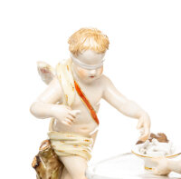 figurine allegory the game of chance Meissen designed by Johann Joachim K&auml;ndler allegories 1st Choice form 2215 1850-1924 hight:18cm