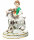 Figur M&auml;dchen mit Ziege Meissen von Johann Carl Sch&ouml;nheit Allegorien 1. Wahl Modell 61271 nach 1940 H&ouml;he:15cm