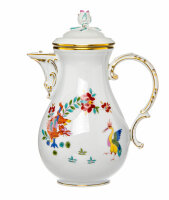 coffe pot chinese dragen with storc Meissen New Cutout...
