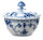 sugar bowl with lid half lace Royal Kopenhagen Half Lace form 657 1st Choice after 1950 (9,3cm)