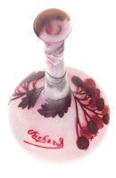 Solifleur Vase mit Hagebuttendekor Loetz Wittwe Klosterm&uuml;hle 1. Wahl 1920/1930 (21,5cm)