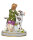 Figur Junge mit Ziege Meissen von Johann Carl Sch&ouml;nheit Allegorien 1. Wahl Modell 61270
 nach 1940 H&ouml;he:15cm