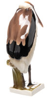 Figur Marabu Nymphenburg Tierfiguren 1. Wahl Modell 486 3 nach 1940 H&ouml;he:21cm