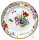 cake plate Cumberland pattern Nymphenburg Rokoko form L/12 1st Choice after 1960 (16,5cm)