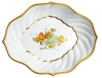 wine dish with special wine leave painture. Meissen New...