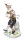 Meissen Figur Harlekin und Mops  von Johann Joachim K&auml;ndler Italienische Kom&ouml;die 1. Wahl Modell 3043 1850-1924 H&ouml;he:17,8cm
