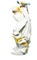 figurine oriental with parrot Meissen designed by Paul Scheurich 1st Choice form A 1149 1954 hight:30cm
