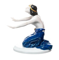 figurine indian dancer Rosenthal designed by Berthold Boes allegories 1st Choice form 437 1918 hight:14,5cm