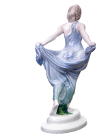 figurine wind bride Rosenthal designed by Ferdinand Liebermann dancing man / woman 1st Choice form 116 1918 hight:20,5cm