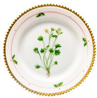 bread plate Saxifrage Rivularis L Royal Kopenhagen flora danica form 3552 1st Choice after 1940 (14,5cm)