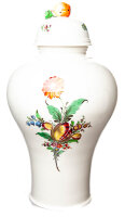 lidded vase flowers No. 865 Nymphenburg Rokoko form 822 2 1st Choice 1930-1970 (44,5cm)