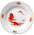 cake plate red ming dragon Meissen New Cutout form 472 1st Choice 1982 (20cm)