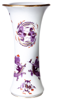 vasse violet saxonian dragon Meissen New Cutout form H59...