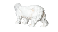 figurine ice bear natural painture Meissen designed by Otto Jarl Animals 1st Choice form T 182 1966 hight:11cm