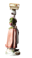 figurine fruit seller Meissen designed by Johann Joachim K&auml;ndler Chris de Paris 2nd Choice form 6 1966 hight:14cm