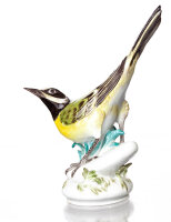 figurine pied wagtail Meissen designed by Paul Walther...