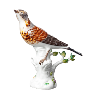 figurine singing bird thrush Meissen designed by Johann...