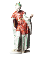 figurine chinese priest Nymphenburg designed by Franz...