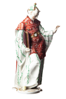 figurine chinese priest Nymphenburg designed by Franz Anton Bustelli mythological figurines 1st Choice form 77 after 1970 hight:20cm