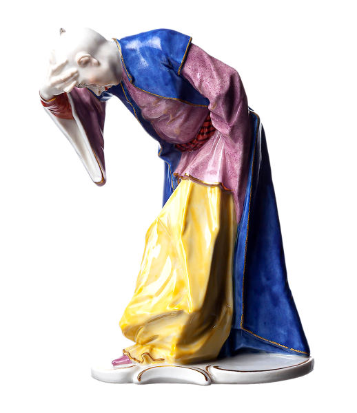 Figur Chinese grüssend Nymphenburg von Franz Anton Bustelli Mythologische Figuren 1. Wahl Modell 154 0 nach 1990 Höhe:15cm