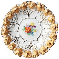 cake bowl B-Form flowers Meissen splendor objects form...