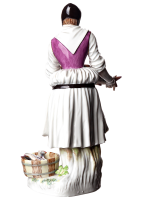 figurine fisher woman with basket Meissen 1st Choice form 73050 1989 hight:19,5cm
