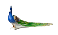 figurine male peacock Meissen designed by Konrad Hentschel Animals 1st Choice form R172x 1924-34 hight:8cm