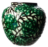 Art Deco vase Karlsruher Majolika Manufaktur designed by...