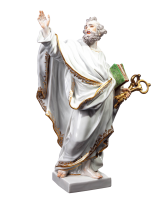 figurine apostle holy Petrus Meissen designed by Johann...