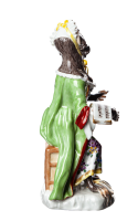 figurine singing ape Meissen designed by  Ape Chapel 1st Choice form 60018 2014 hight:13cm