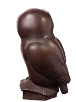 figurine owlet Meissen designed by Max Esser Animals 1st Choice form 86511 1974 hight:17cm