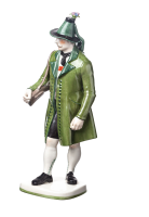 figurine tirol marksman Nymphenburg designed by Resl Schr&ouml;der Lechner figurines with tradional glothes 1st Choice form 832 10 after 1940 hight:23,5cm