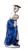 figurine Woman of Miesbach in traditional dress Nymphenburg designed by Resl Schr&ouml;der Lechner figurines with tradional glothes 1st Choice form 831 0 after 1940 hight:20cm
