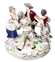 figurine 4 dancing children  Meissen designed by Johann...