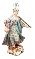 figurine Alegorie Asia Meissen designed by Friedrich...