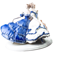 figurine three graces - the desire to dance Rosenthal designed by Claire Volkhart N/A 1st Choice form K170 1922 hight:25cm
