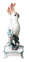 Figur Kakadu Nymphenburg von Luise Terletzki-Scherf Tierfiguren 1. Wahl Modell 677 nach 1931 H&ouml;he:19cm