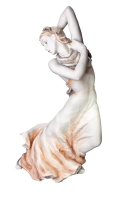 Rosenthal Figur Tango T&auml;nzerin von Lore Friedrich Gronau T&auml;nzer/T&auml;nzerinnen 1. Wahl Modell 1773 1949 H&ouml;he:34cm