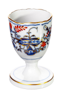 egg cup colorful onion pattern Meissen New Cutout form 00179 1st Choice 1981 (4,5cm)