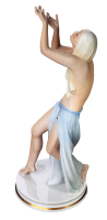 figurine prayer dancing woman Rosenthal designed by Gustav Oppel 1st Choice form 961/2 1939 hight:24cm
