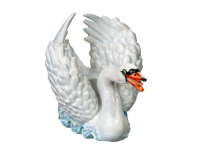 figurine swan swimming
 Nymphenburg designed by Luise...