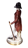 figurine gallant wearing a puce and saffron costume Meissen designed by Jacob Ungerer N/A 1st Choice form M 133 1880-1924 hight:25cm