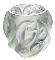 Lalique Vase Delfine 1. Wahl nach 1970 (17 cm)