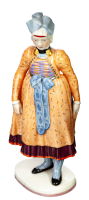 figurine Dachauan woman in traditional dress Nymphenburg designed by Resl Schr&ouml;der Lechner figurines with tradional glothes 1st Choice form 845 10 after 1940 hight:20cm