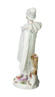 figurine Pagliaccio Meissen designed by Alfred K&ouml;nig Commedia del Arte 1st Choice form S 121 1971 hight:14,5cm