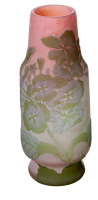 Gallé Art Nouveau vase with watercress flowers...