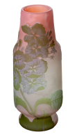 Gall&eacute; Art Nouveau vase with watercress flowers Emile Gall&eacute; 1st Choice around 1905 (19cm)