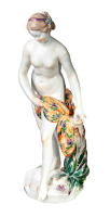 figurine Badende after Etienne Maurice Falconet Meissen designed by Johann Carl Sch&ouml;nheit mythological figurines 1st Choice form B 73 1935-47 hight:25,5cm