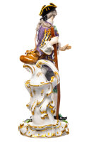 figurine dancing sherpheeder  Meissen designed by  sharpherder figurines 1st Choice form  1910 hight:18cm